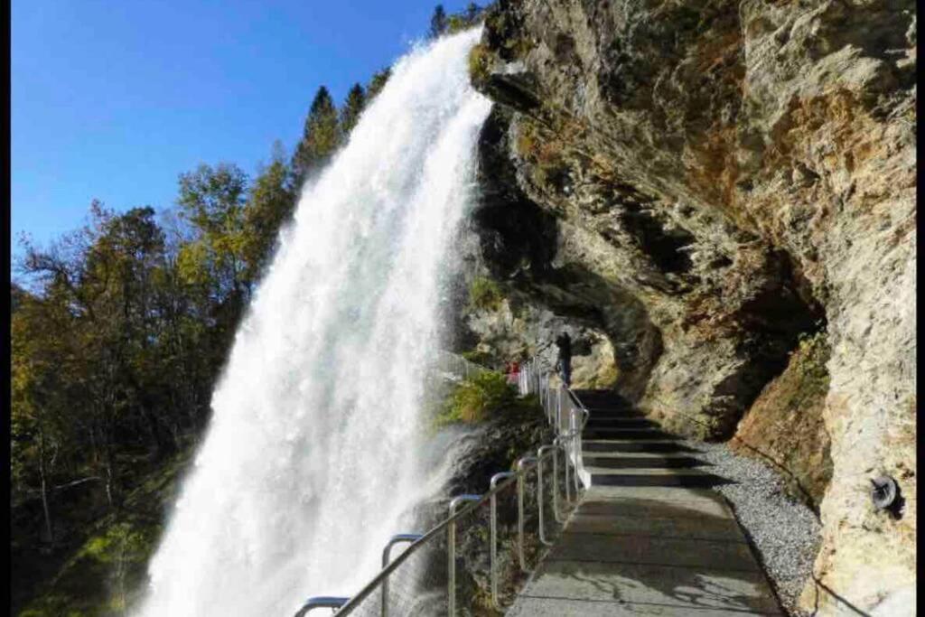 Panoramaresort In Hardangerfjorden Leilighet I Sjokanten Ved Hardangerfjorden For 7 Personer Boat , Sauna,Kajak, Sup For Rent Oystese Ngoại thất bức ảnh
