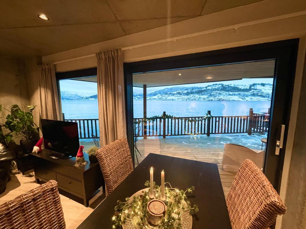 Panoramaresort In Hardangerfjorden Leilighet I Sjokanten Ved Hardangerfjorden For 7 Personer Boat , Sauna,Kajak, Sup For Rent Oystese Ngoại thất bức ảnh